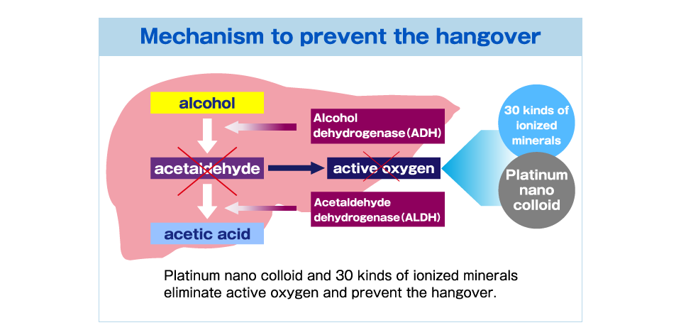 Mechanism to prevent the hangover